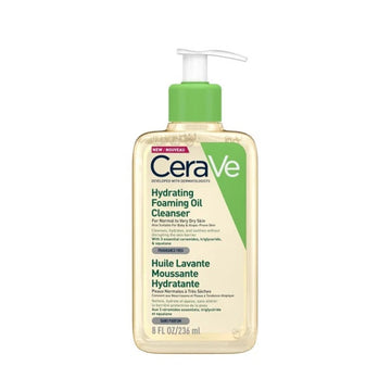 CeraVe Hydrating Foaming Oil Cleanser 236ml Καθαριστικό Λάδι για Ξηρό και Ευαίσθητο Δέρμα